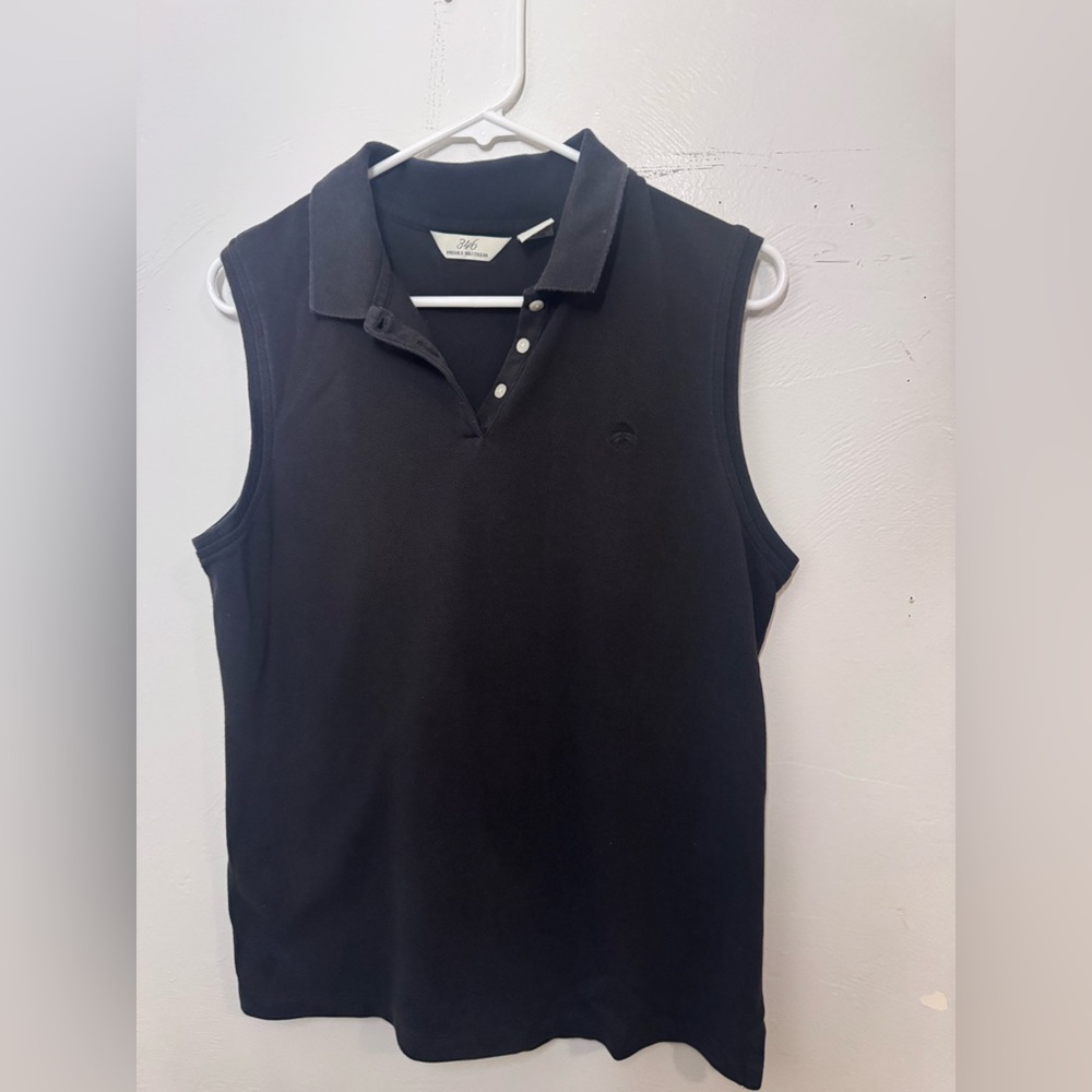Brooks Brothers 346 Sleeveless Polo Shirt